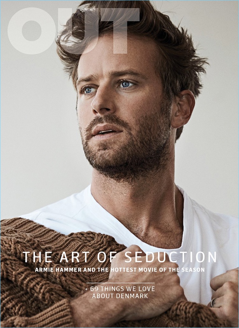 Armie Hammer OUT Cover October 2017