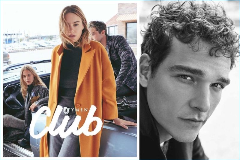 Alexandre Cunha appears in Beymen Club's fall-winter 2017 campaign.