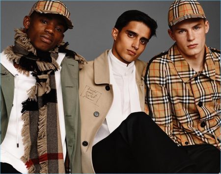 Burberry Fall Winter 2017 Campaign Montell Martin Xavier Hickman Tom Heyes