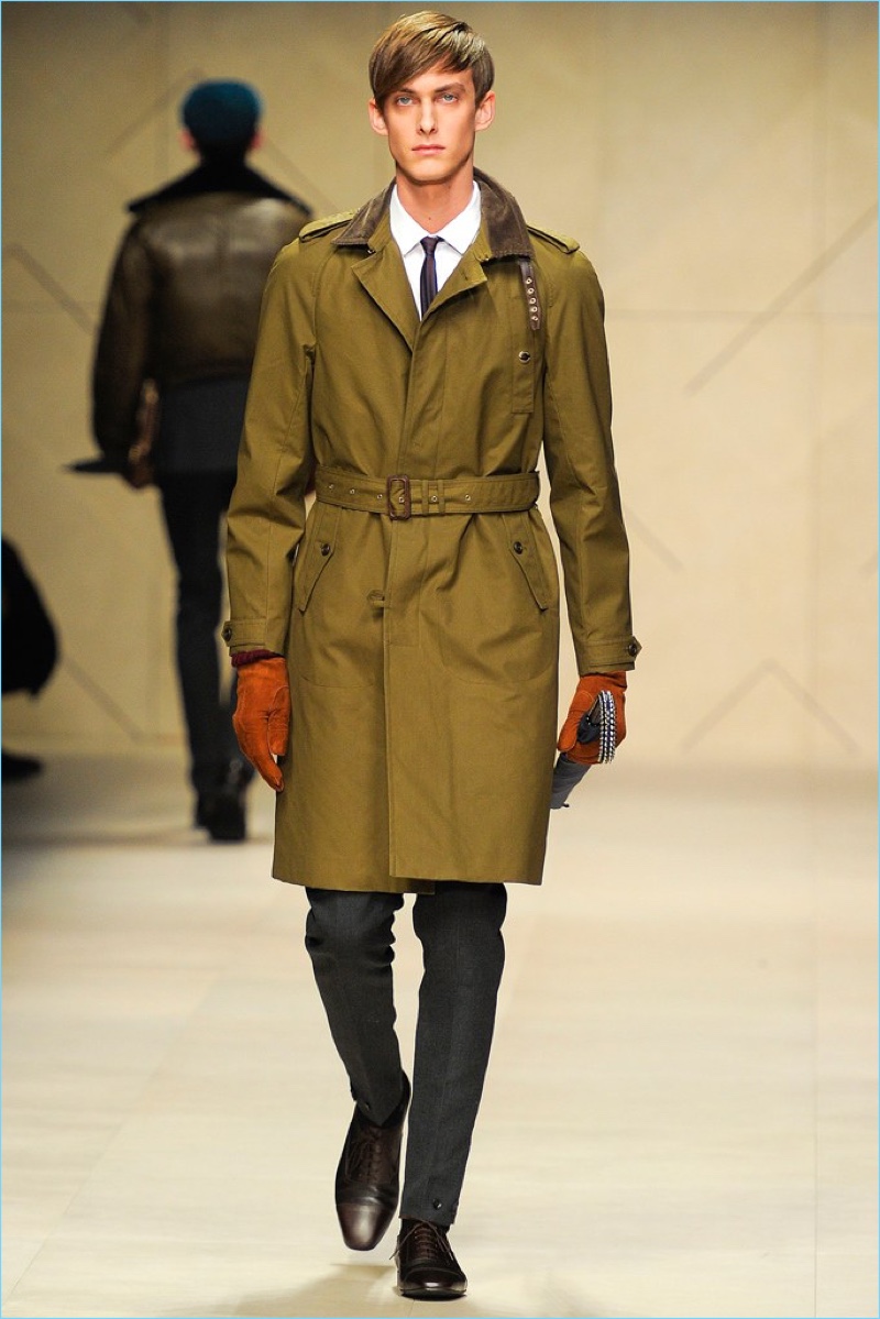 Christopher Bailey's Contemporary Take on Burberry's Iconic Trench Coat