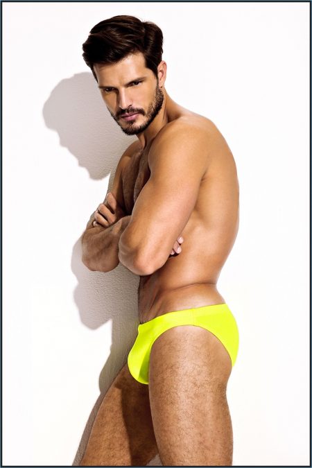 Charlie Matthew Zink Resort 2017 Lookbook MZ4087 FLUO BODY BRIEF