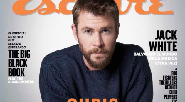 Chris Hemsworth Covers Esquire Latin America, Dishes on Fresh Thor Chris Hemsworth Esquire Latin America October 2017 Cover