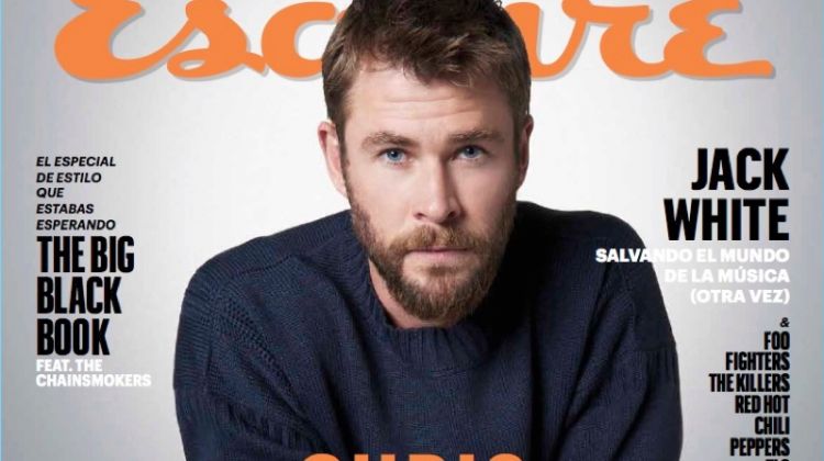 Chris Hemsworth Esquire Latin America October 2017 Cover