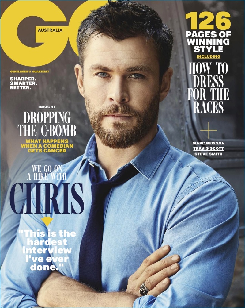 Chris Hemsworth GQ Australia Cover November 2017