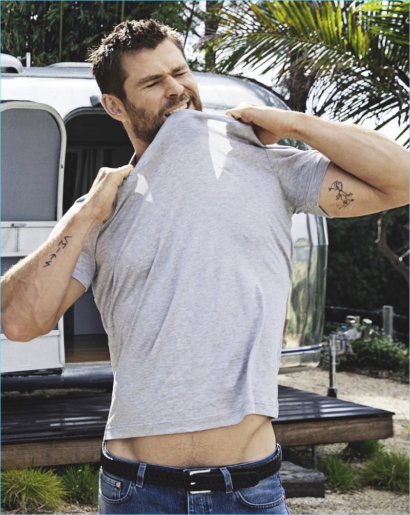 Chris Hemsworth GQ Australia Picture
