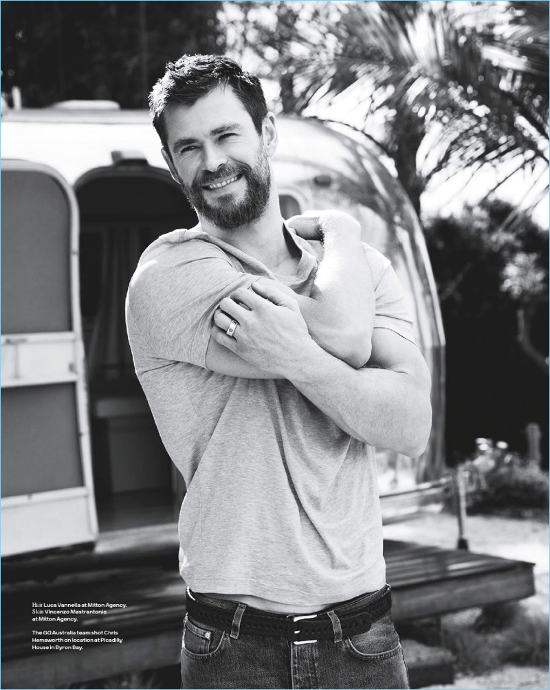 Chris Hemsworth 2017 GQ Australia Photo Shoot