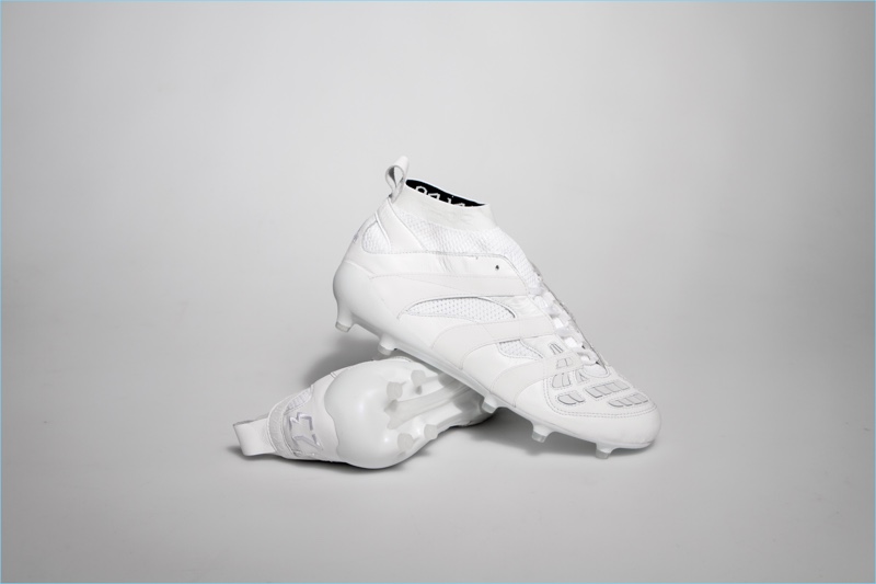 White Adidas x David Beckham capsule collection sneakers