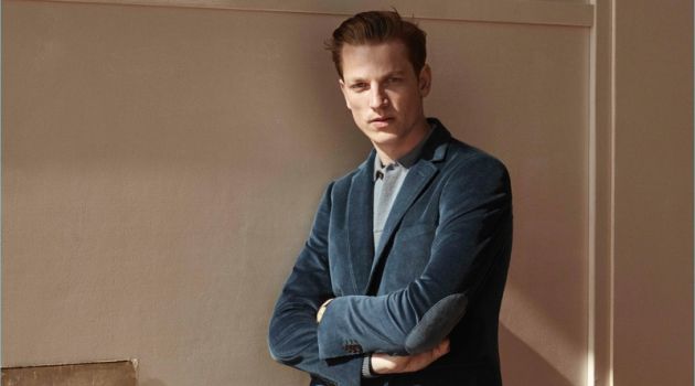 De Fursac enlists Hugo Sauzay as the face of its fall-winter 2017 campaign.