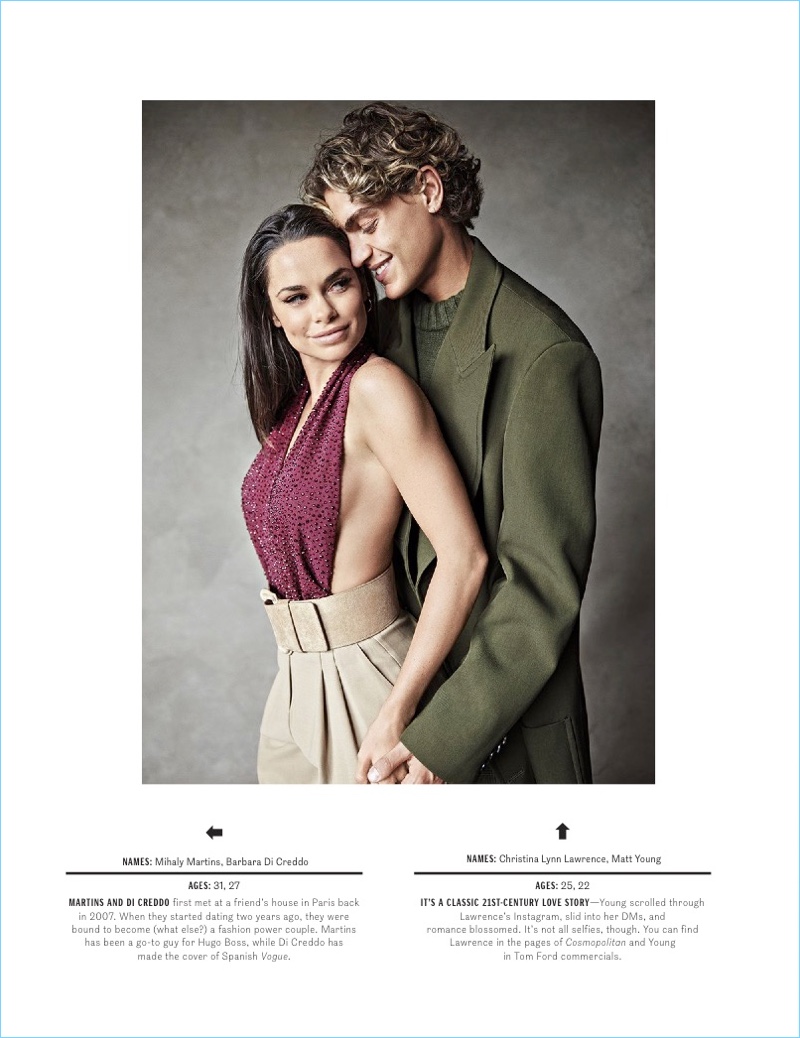 Conscious Coupling: Esquire Spotlights Model Couples