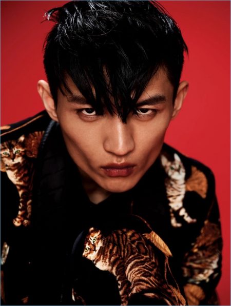 Regal Ambitions: Evan Fang Covers Men’s Folio Singapore in Dolce