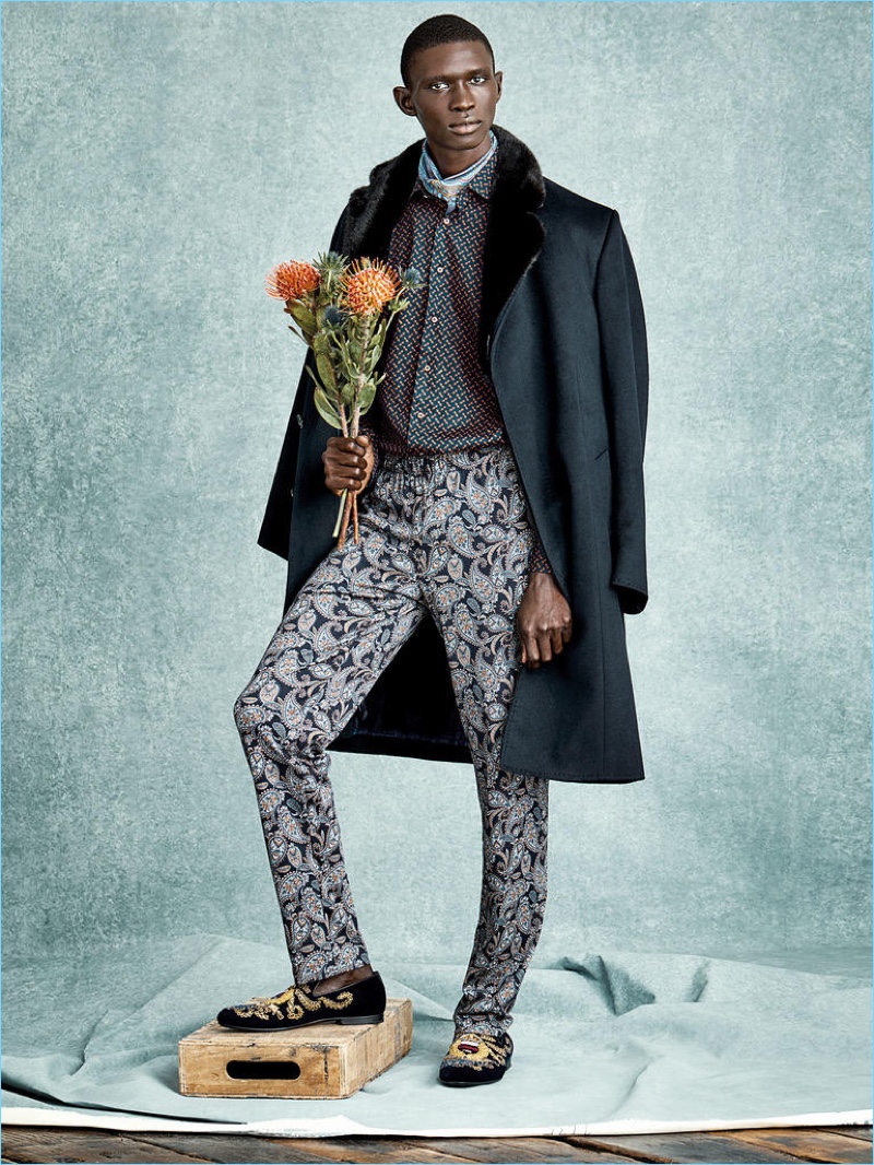 Gucci: Floral Print Pyjama-Style Trousers and Shirt