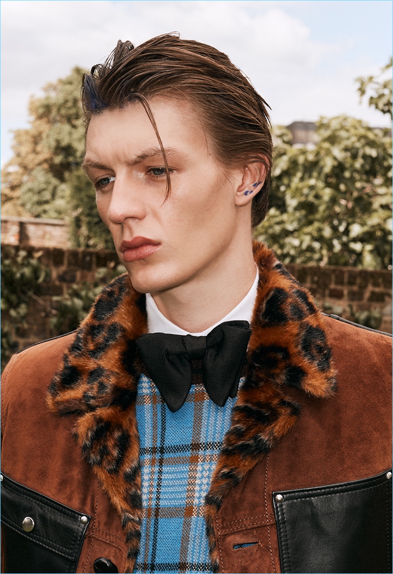 Finnlay Davis Dons Dandy Looks for Glass Magazine – The Fashionisto