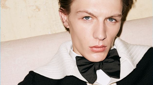 Finnlay Davis Dons Dandy Looks for Glass Magazine Finnlay Davis Dons Dandy Looks for Glass Magazine