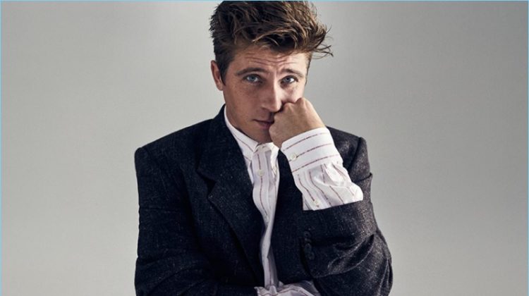 Garrett Hedlund Stars in Mr Porter Shoot, Talks Midwest Roots