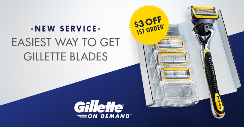 Gillette On Demand Razor Service