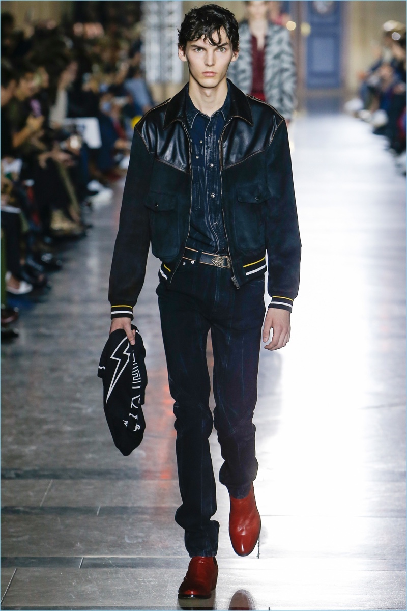 givenchy men's leather jacket