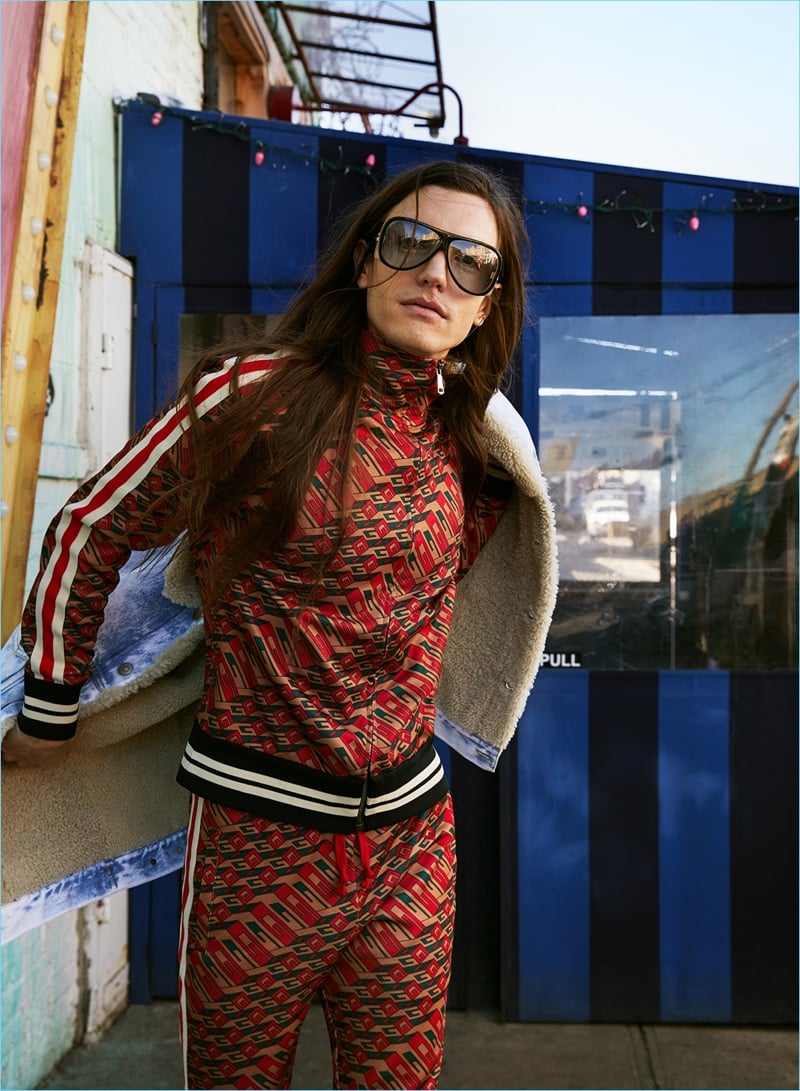 Ian Mellencamp Rocks Gucci’s Exclusive Barneys Collection
