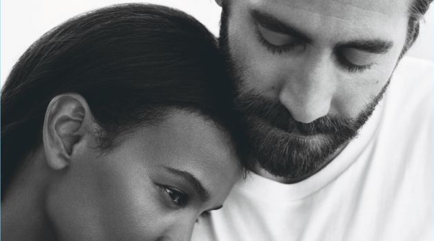 Jake Gyllenhaal Joins Liya Kebede for New Calvin Klein Eternity Campaign Jake Gyllenhaal, Liya Kebede, and Leila star in Calvin Klein's new Eternity campaign.