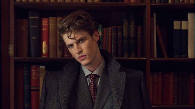Making a Statement: Joel Meacock Dons Sartorial Fashions for Harrods