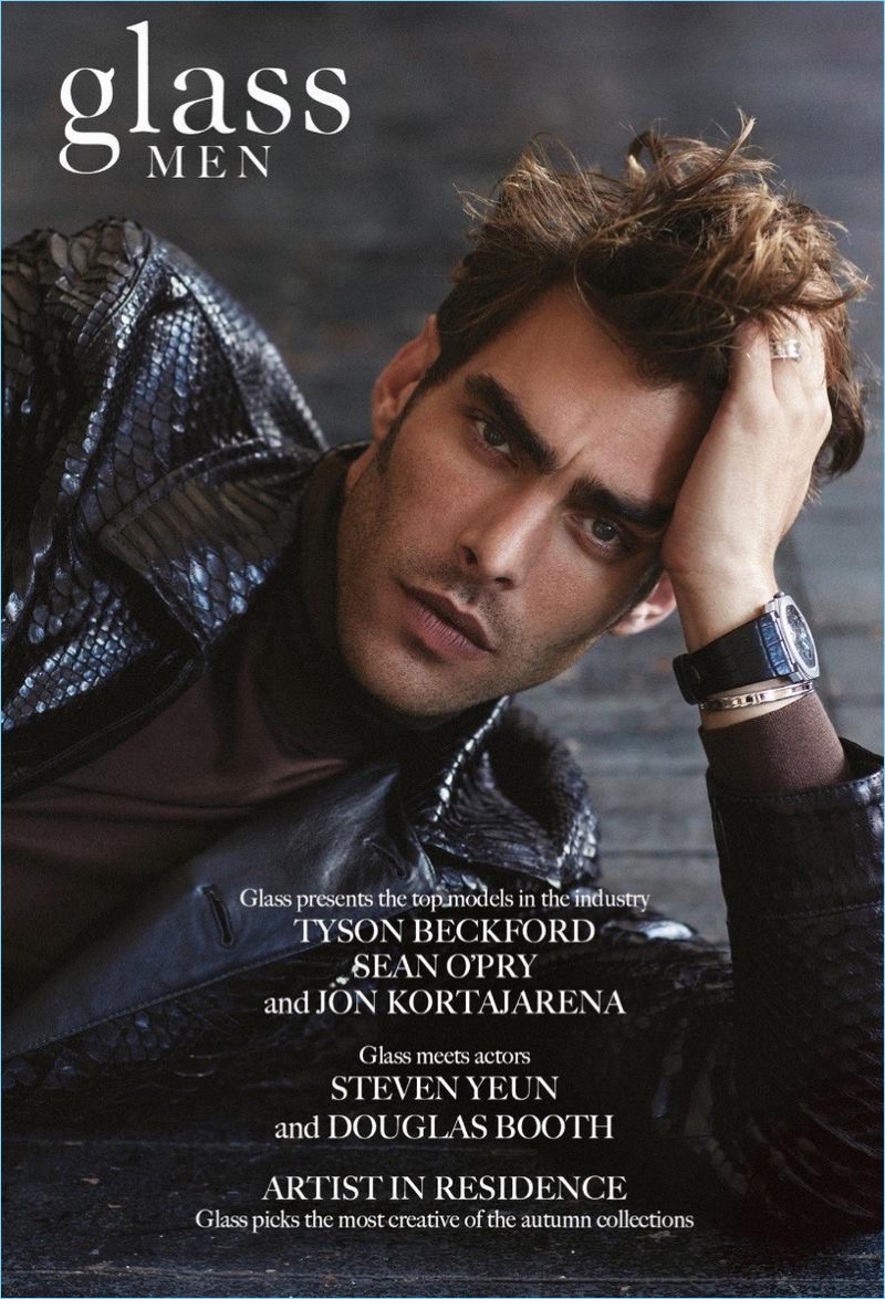 Jon Kortajarena 2017 Glass Magazine Cover Photo Shoot 014