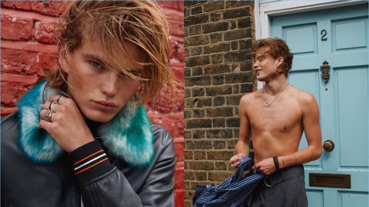Jordan Barrett Covers Harper’s Bazaar Men Thailand