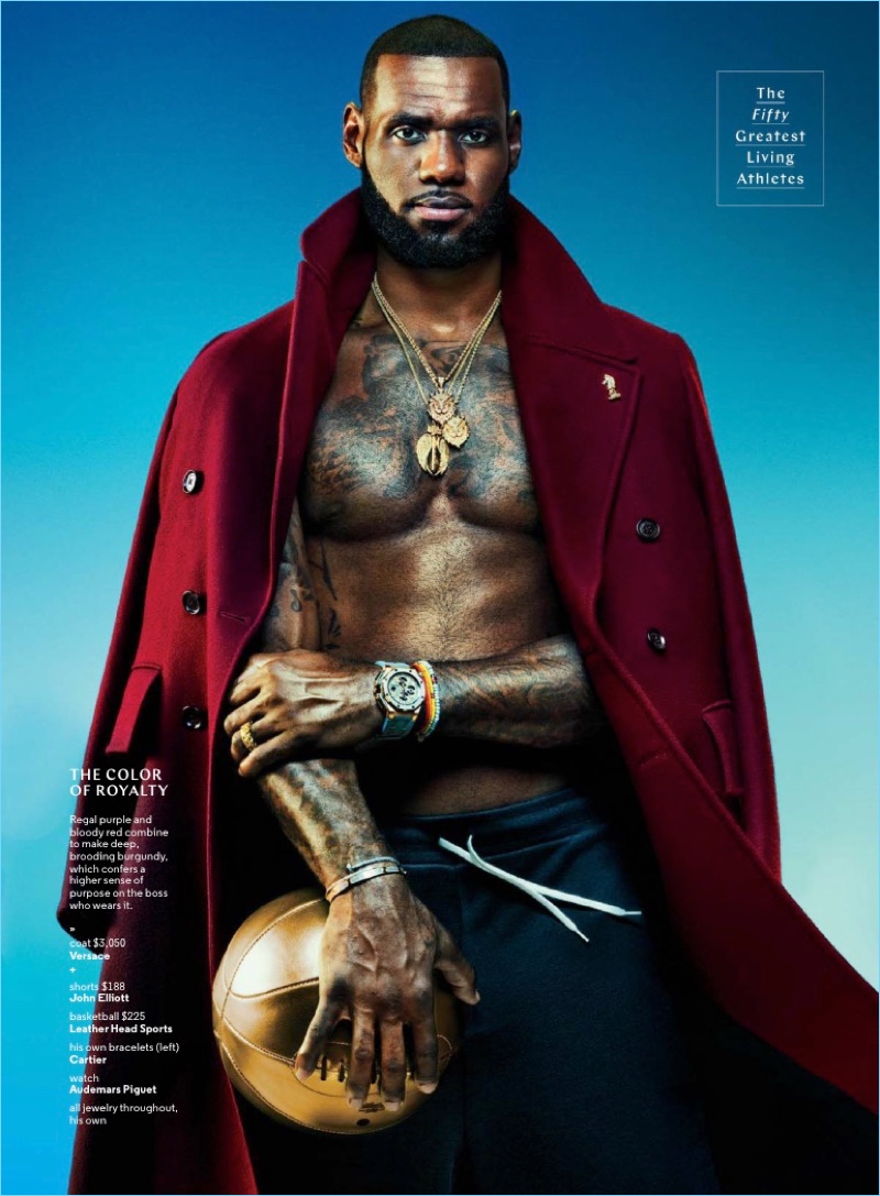 LeBron James | GQ 2017 Cover Photo 