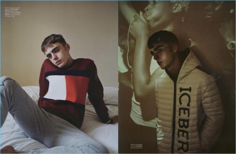 Lennon Gallagher Sports Casual Looks for British GQ Style