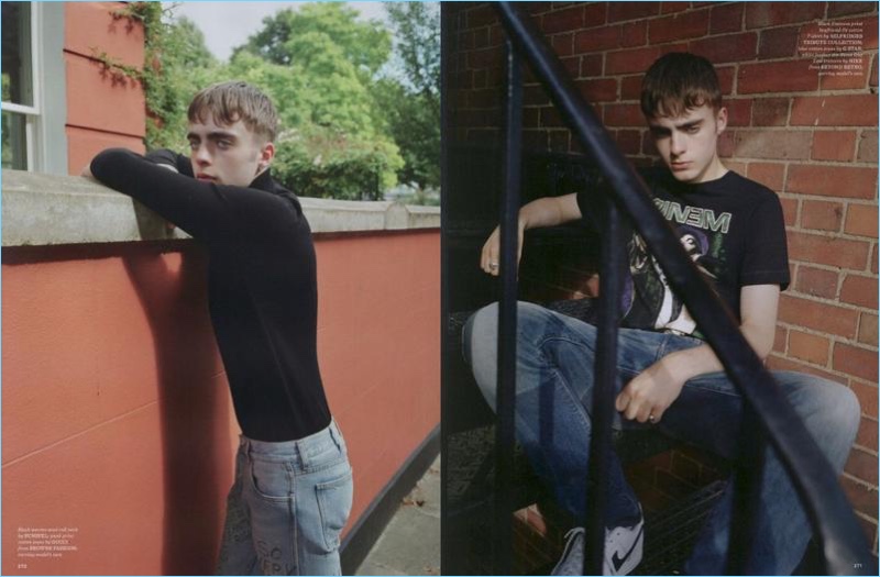 Lennon Gallagher Sports Casual Looks for British GQ Style