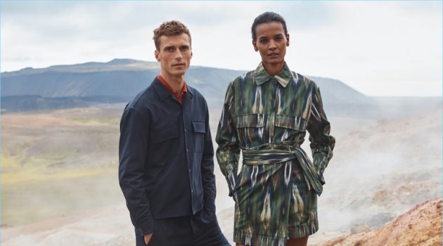 Clément Chabernaud Travels to Iceland for Mango's Fall '17 Committed Campaign Models Clément Chabernaud and Liya Kebede come together for Mango's fall-winter 2017 Committed campaign.