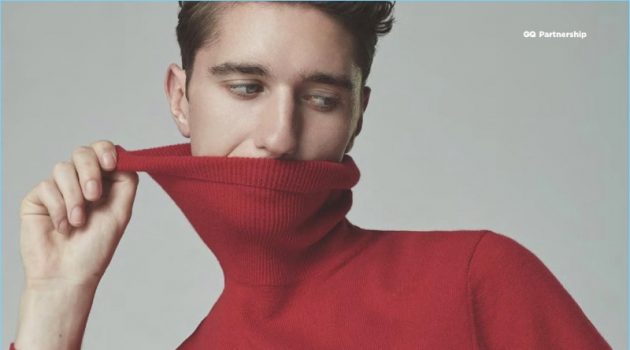 Dress Rehearsal: Joby Barrett Models Massimo Dutti for British GQ