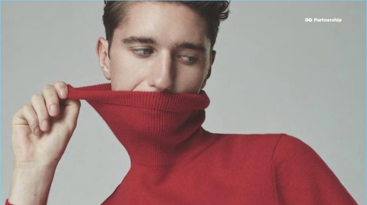 Dress Rehearsal: Joby Barrett Models Massimo Dutti for British GQ