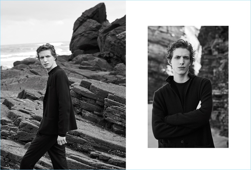 Xavier Buestel wears fall fashions by Massimo Dutti.