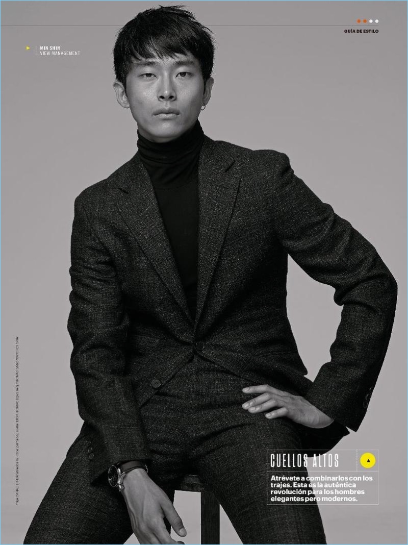 Min Shin for Men's Health Spain