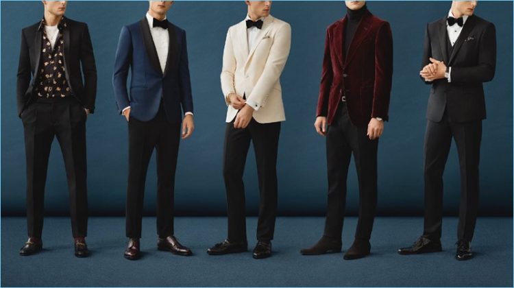 Mr Porter highlights men's black tie style.