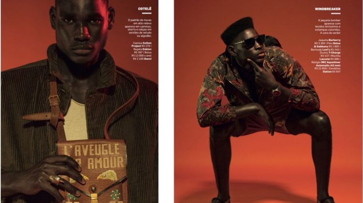 Nabillah Rocks Printed Fashions for VIP Brasil