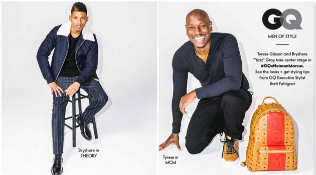 Bryshere "Yazz" Gray & Tyrese Embrace GQ Style with Neiman Marcus Bryshere "Yazz" Gray & Tyrese Embrace GQ Style with Neiman Marcus
