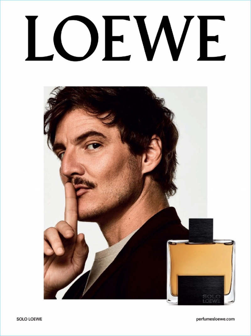 Pedro Pascal stars in Loewe's Solo fragrance campaign.