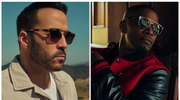 Jamie Foxx & Jeremy Piven Front New Privé Revaux Sunglasses Campaign