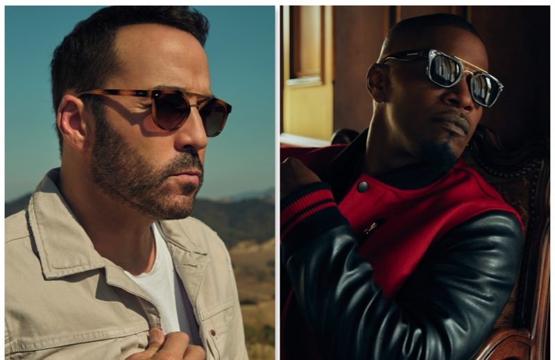 Jamie Foxx & Jeremy Piven Front New Privé Revaux Sunglasses Campaign