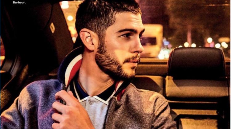 René Grincourt Enjoys a Night Out with Men’s Fitness France