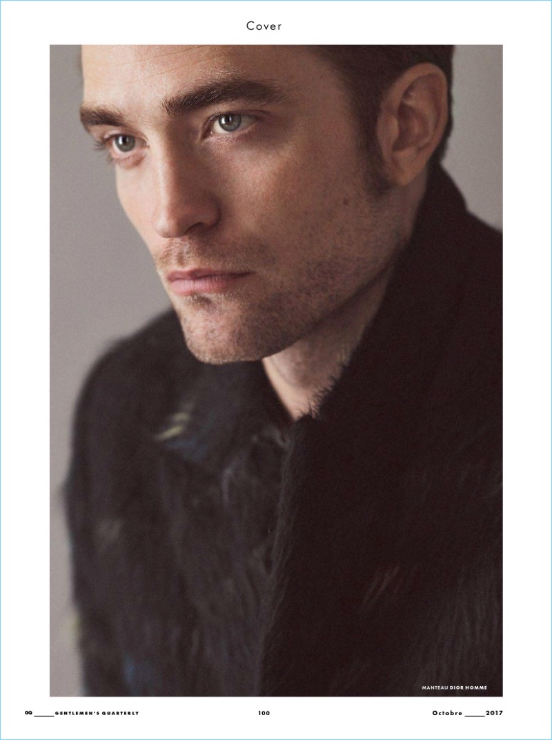 Ready for his close-up, Robert Pattinson wears Dior Homme.
