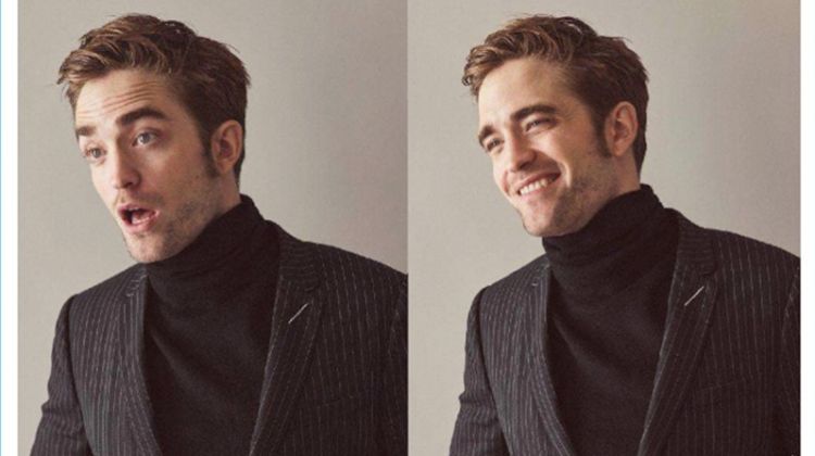Showing a sense of humor, Robert Pattinson dons Dior Homme.