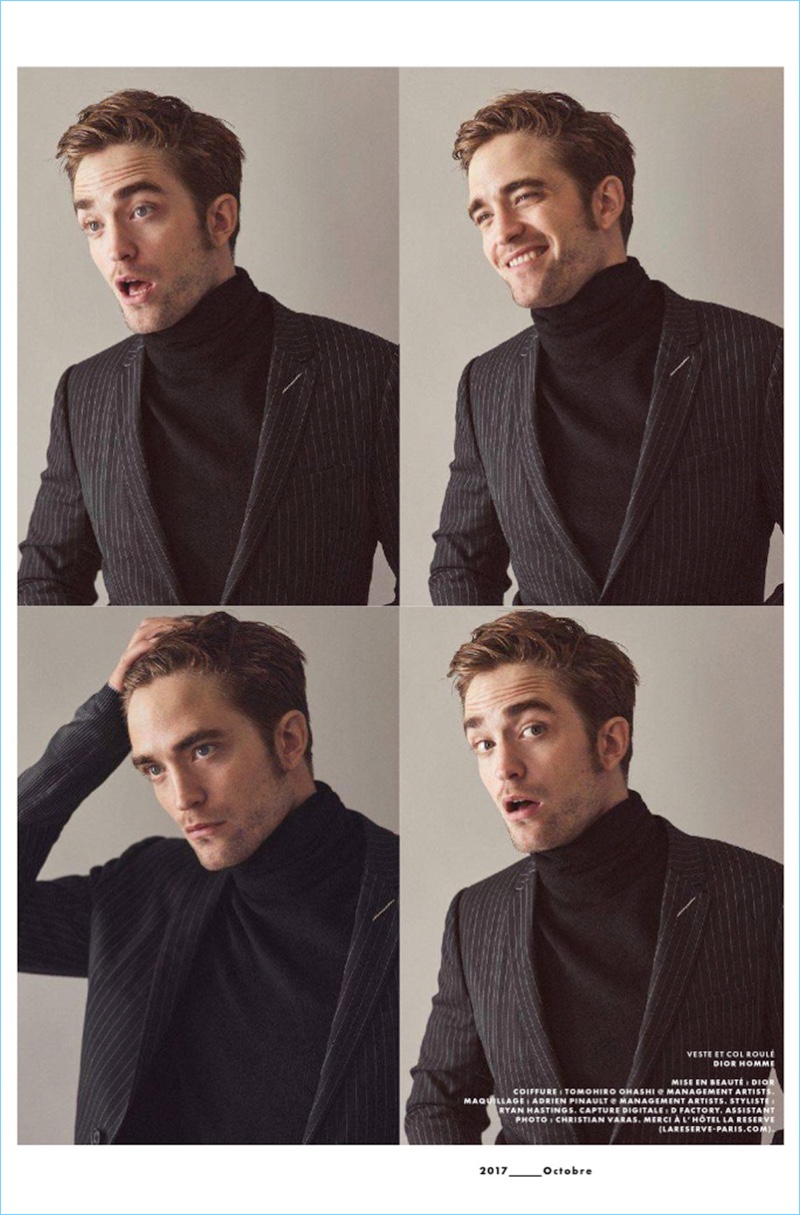 robert pattinson dior 2017