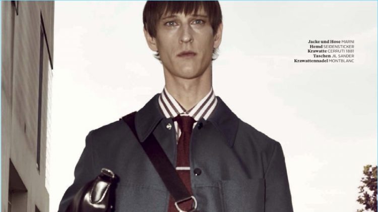 Rogier Bosschaart Goes Corporate for L’Officiel Hommes Germany
