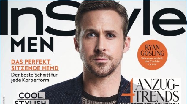 Ryan Gosling Covers InStyle Men Germany, Talks 'Blade Runner 2049' & Harrison Ford Ryan Gosling covers InStyle Men Germany.