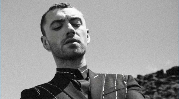 Sam Smith Covers L'Uomo Vogue, Talks Sophomore Album Pressures Singer Sam Smith wears Dior Homme for L'Uomo Vogue.
