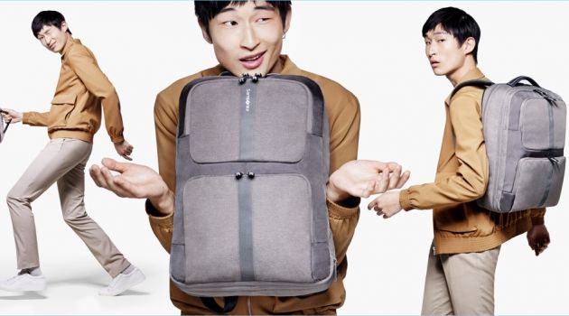Sang Woo Kim, O'Shea Robertson + More Go Round the World with Samsonite Sang Woo Kim stars in a campaign for Samsonite's business range.