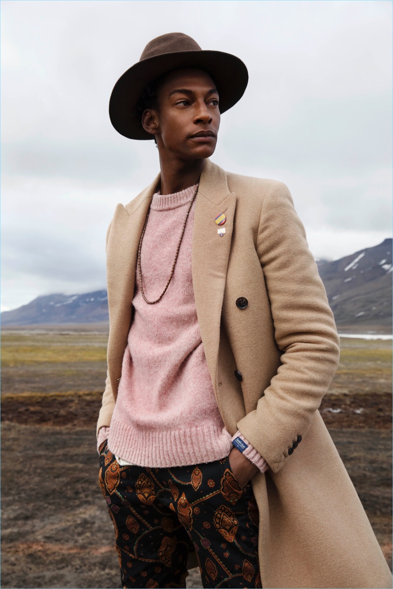 Scotch & Soda enlists Ty Ogunkoya to front its fall-winter 2017 efforts.