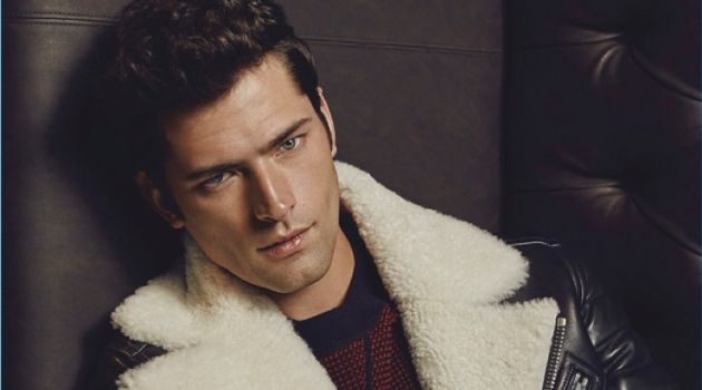Sean O'Pry Sports Leather + More for Glass Cover Shoot Sean O'Pry Sports Leather + More for Glass Cover Shoot