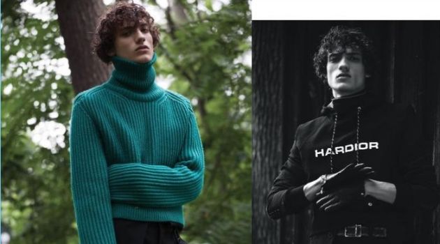 Serge Rigvava Dons Dior Homme for Manifesto Serge Rigvava Dons Dior Homme for Manifesto